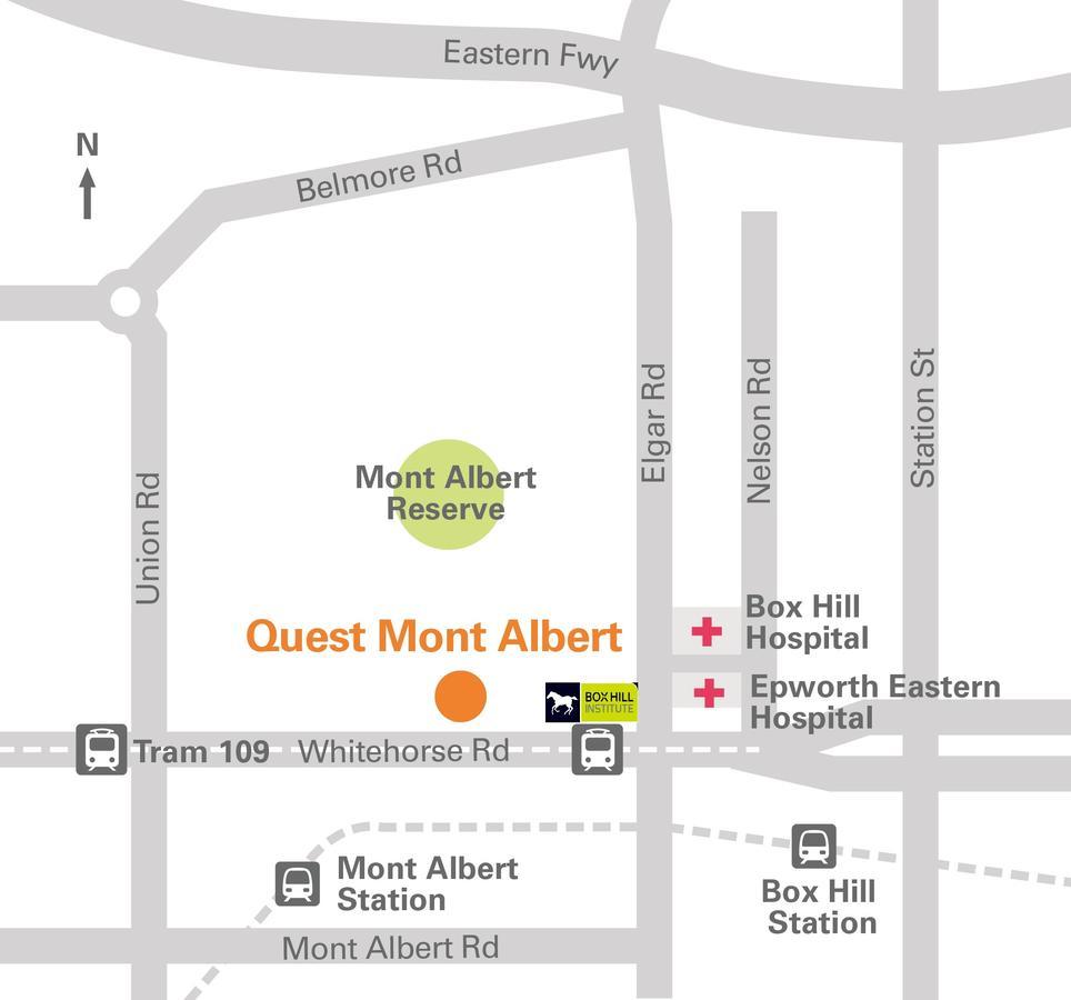 Quest Mont Albert Бокс-Хилл Экстерьер фото